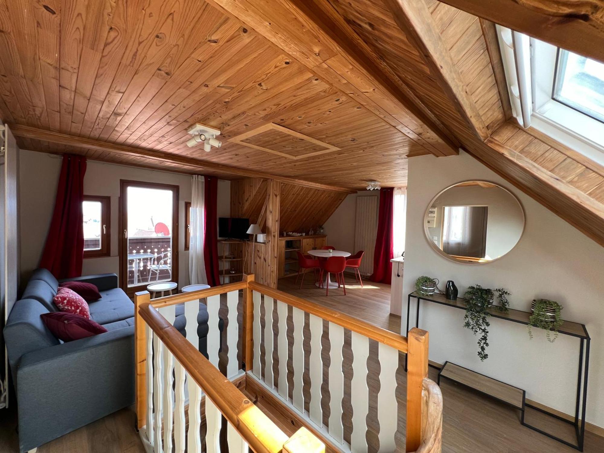 Riesling - Vue Imprenable Sur Le Vignoble - Renove Recemment - Parking Gratuit Apartamento Riquewihr Exterior foto