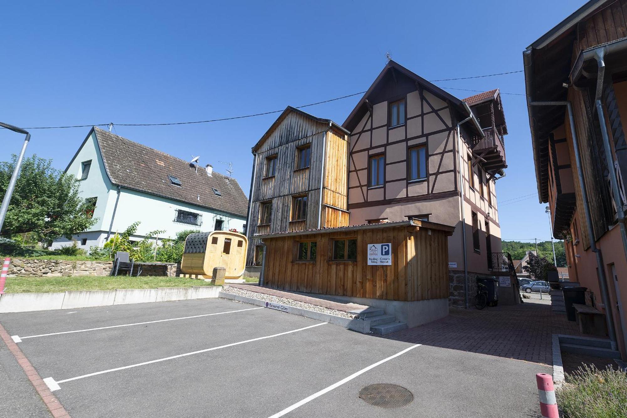 Riesling - Vue Imprenable Sur Le Vignoble - Renove Recemment - Parking Gratuit Apartamento Riquewihr Exterior foto
