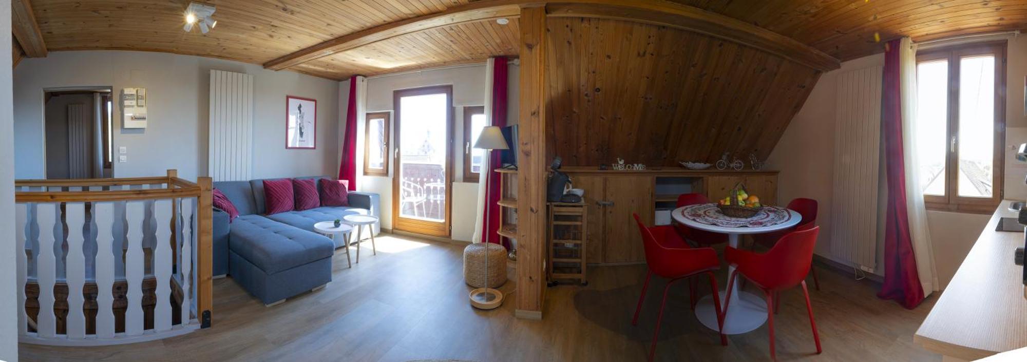 Riesling - Vue Imprenable Sur Le Vignoble - Renove Recemment - Parking Gratuit Apartamento Riquewihr Exterior foto