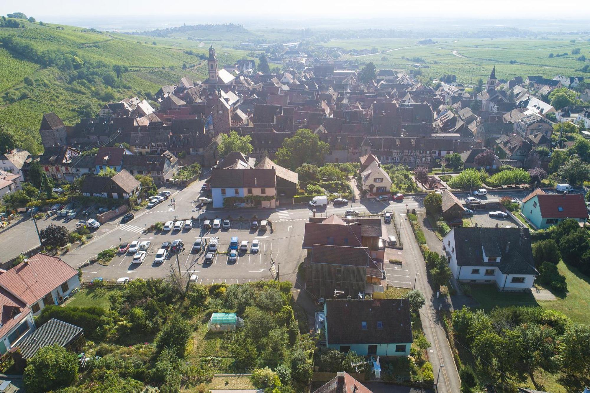 Riesling - Vue Imprenable Sur Le Vignoble - Renove Recemment - Parking Gratuit Apartamento Riquewihr Exterior foto